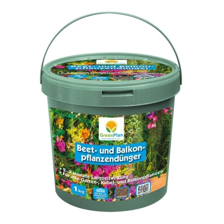 GREENPLAN Nawóz do roślin rabatowych i balkonowych GP Beet und Balkon 1 kg