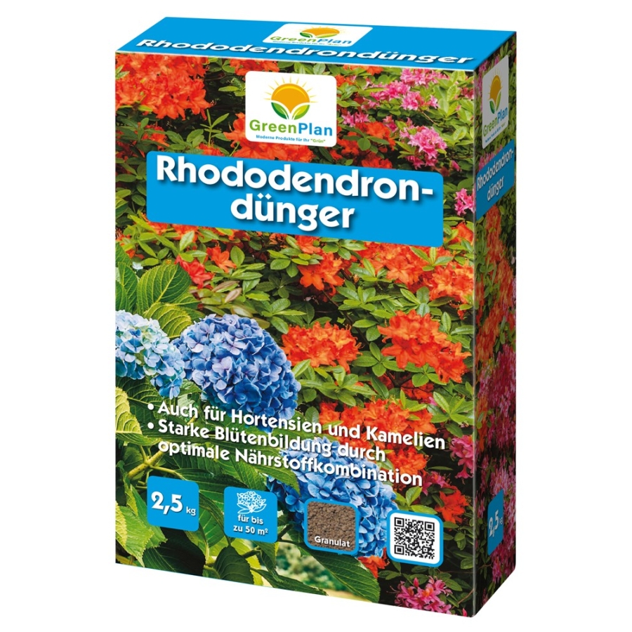 Nawóz do hortensji i rododendronów długo działający GP Rhododendrondünger 2,5 kg Greenplan