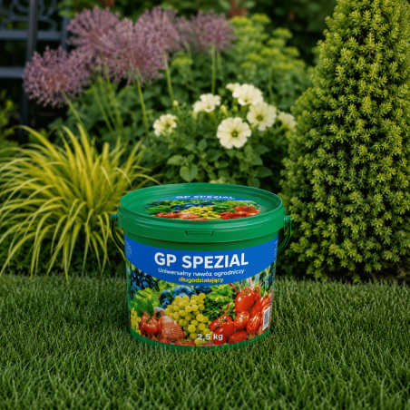 Nawóz uniwersalny długo działający do roślin ogrodowych GP Spezial 2,5 kg Greenplan