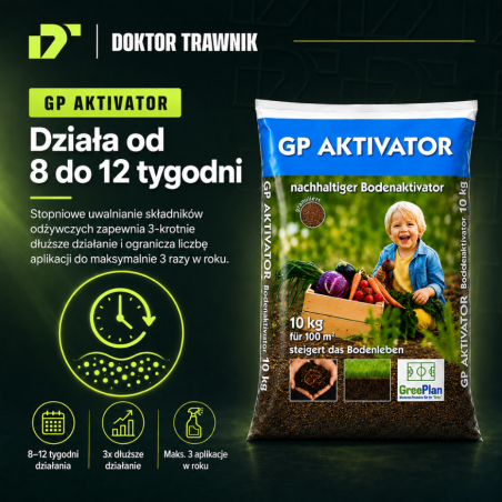 Aktywator glebowy GP Aktivator długo działający 20 kg Greenplan