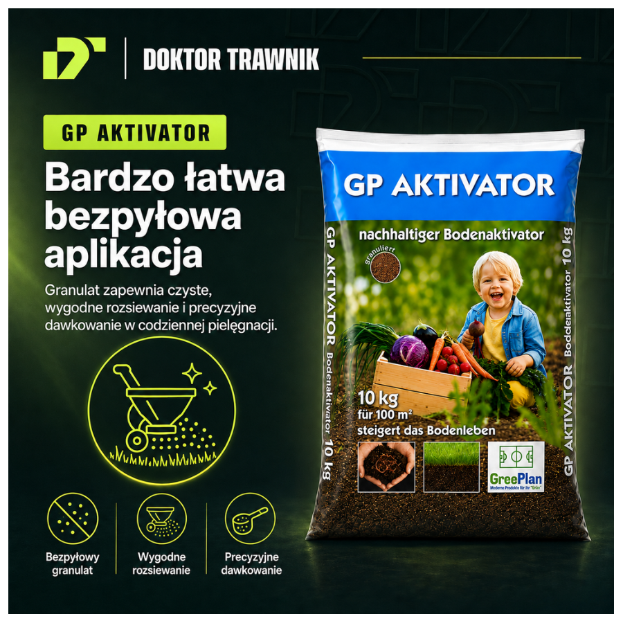 Aktywator glebowy GP Aktivator długo działający 20 kg Greenplan