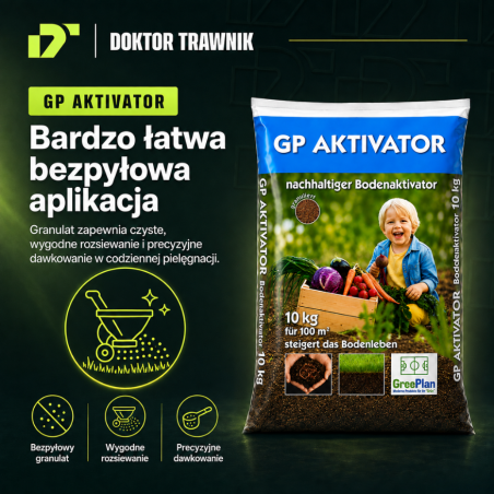 Aktywator glebowy GP Aktivator długo działający 20 kg Greenplan