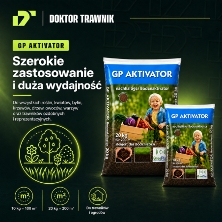 Aktywator glebowy GP Aktivator długo działający 20 kg Greenplan