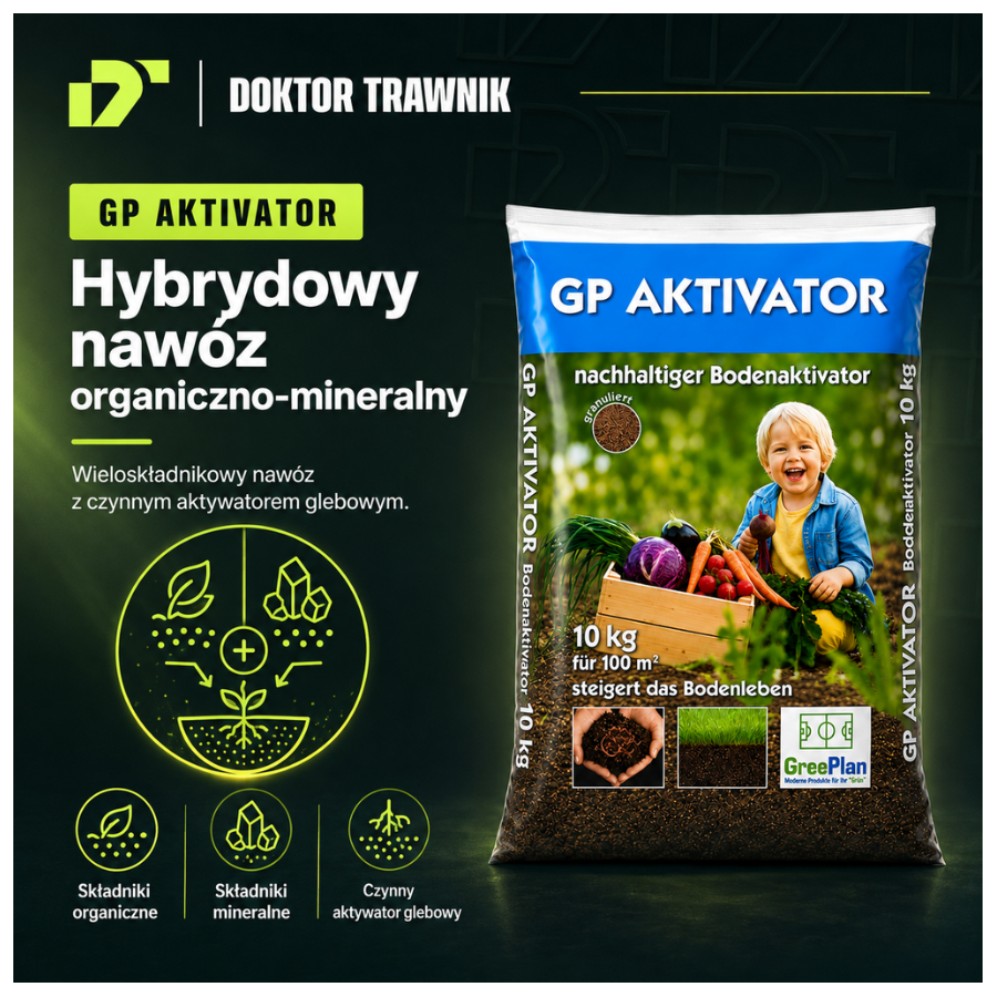 Aktywator glebowy GP Aktivator długo działający 20 kg Greenplan