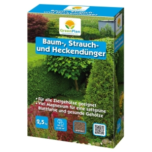 GREENPLAN Nawóz do drzew, krzewów i żywopłotów GP Baum 2,5 kg