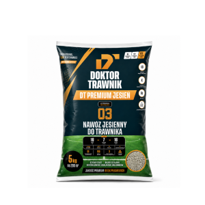 Nawóz do trawnika jesienny DT Premium Jesień długodziałający UF Premium 5 kg