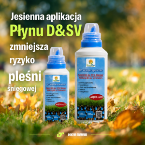 Nawóz jesienny DT Premium Jesień 5 kg + Płyn Save Water 500 ml - Trawnik 200m²