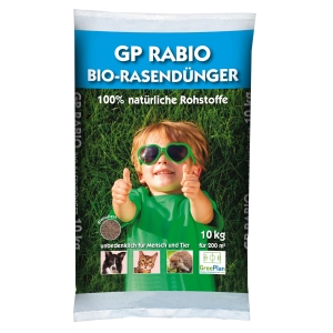 GREENPLAN Nawóz do trawników GP Rabio BIO organiczny długodziałający 10 kg