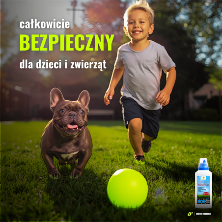 Płyn Drain & Save Water molekularny surfaktant do trawnika zwalcza hydrofobowość gleby 500 ml