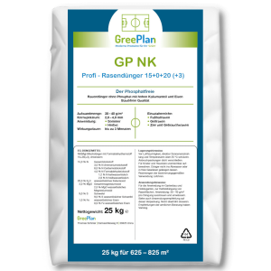 GREENPLAN PROFI Nawóz do trawników GP STANDARD NK 25 kg