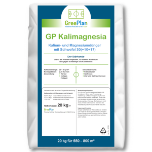 GREENPLAN PROFI Nawóz do trawników GP STANDARD Kalimagnesia 20 kg