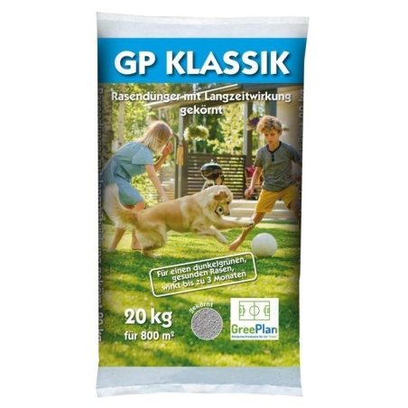 GREENPLAN Nawóz do trawników GP Klassik długodziałający 20 kg