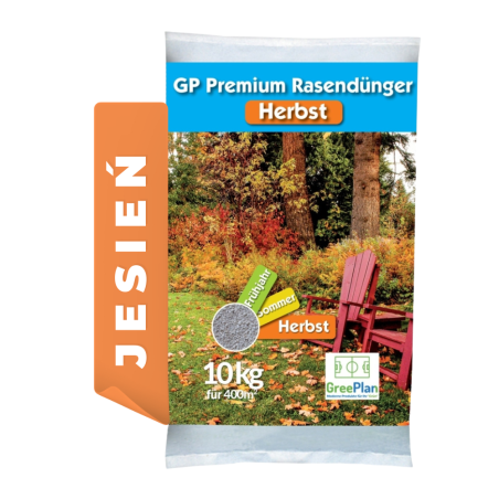 GREENPLAN Nawóz do trawników GP Premium Jesień długodziałający 10 kg