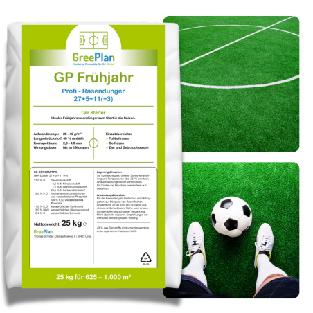 Nawóz do trawnika wiosenny CRF PRO otoczkowany długodziałający 25 kg 100 DNI