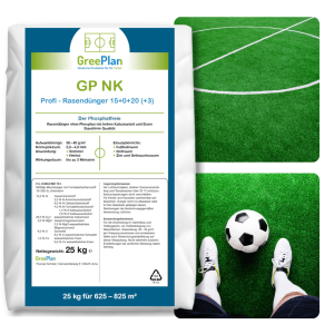 Nawóz do trawnika azotowo - potasowy GP NK PRO długodziałający z MU 25 kg