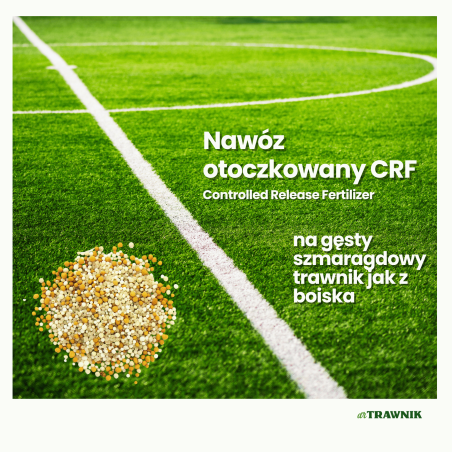 Nawóz do trawnika letni CRF PRO otoczkowany długodziałający 25 kg 100 DNI