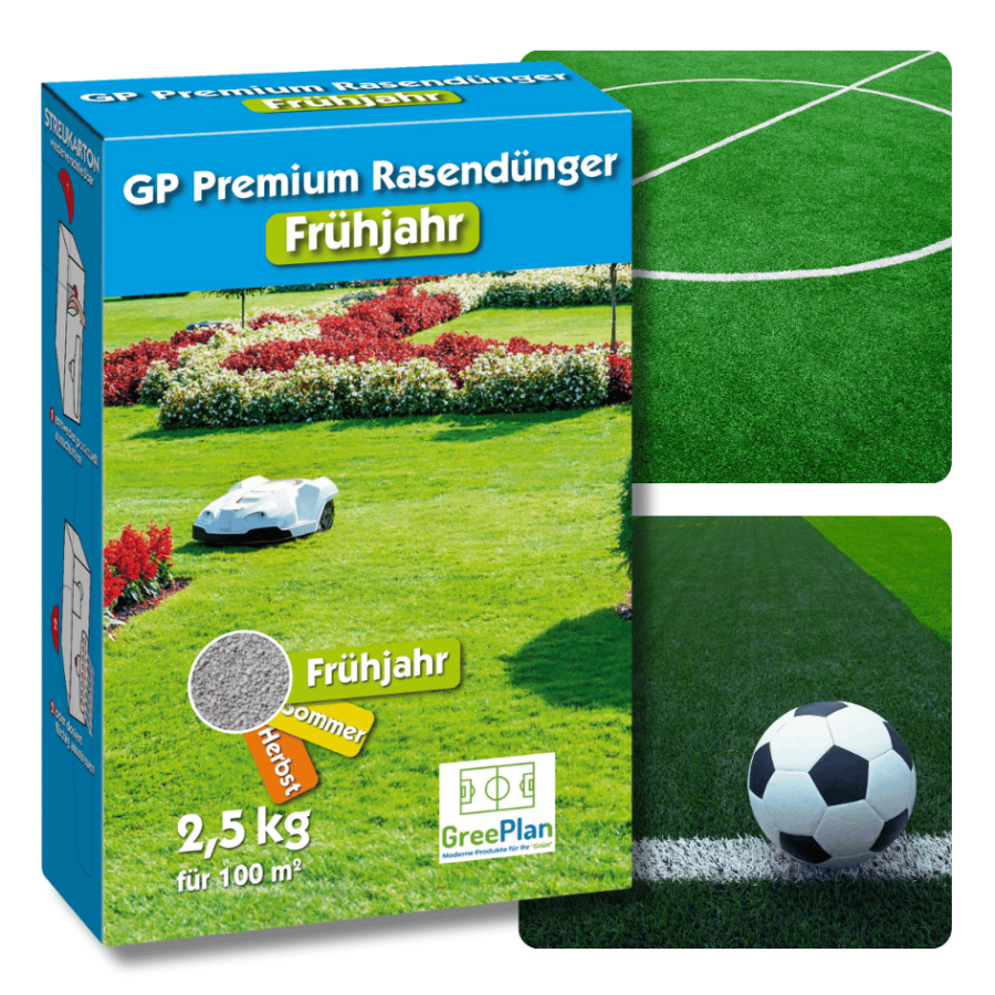 Nawóz do trawnika wiosenny GP Premium Wiosna długodziałający MU 2,5 kg