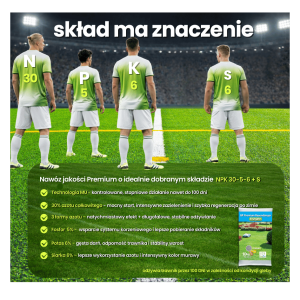 Nawóz do trawnika wiosenny GP Premium Wiosna długodziałający MU 5 kg