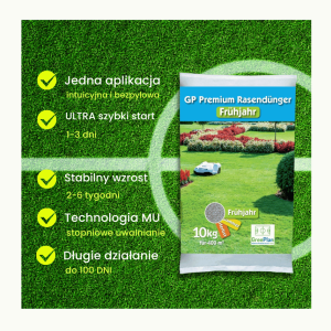 Nawóz do trawnika wiosenny GP Premium Wiosna długodziałający MU 5 kg