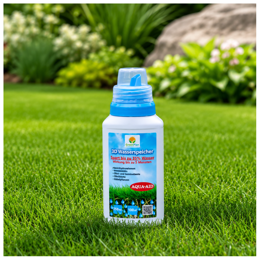 Płyn Drain & Save Water molekularny surfaktant do trawnika zwalcza hydrofobowość gleby 250 ml