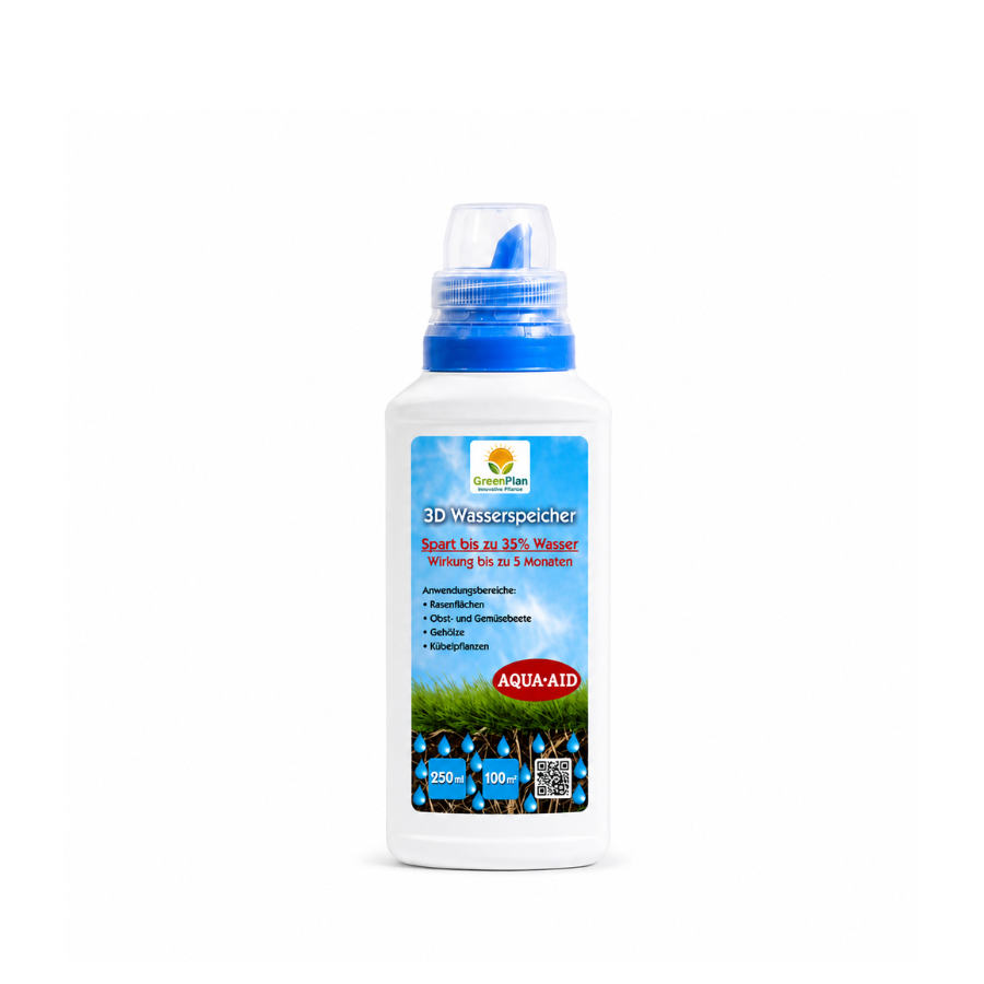 Płyn Drain & Save Water molekularny surfaktant do trawnika zwalcza hydrofobowość gleby 250 ml